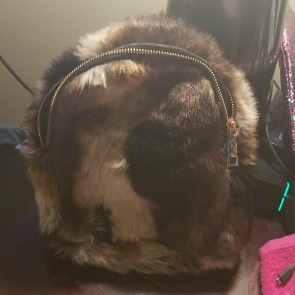 fur bookbag